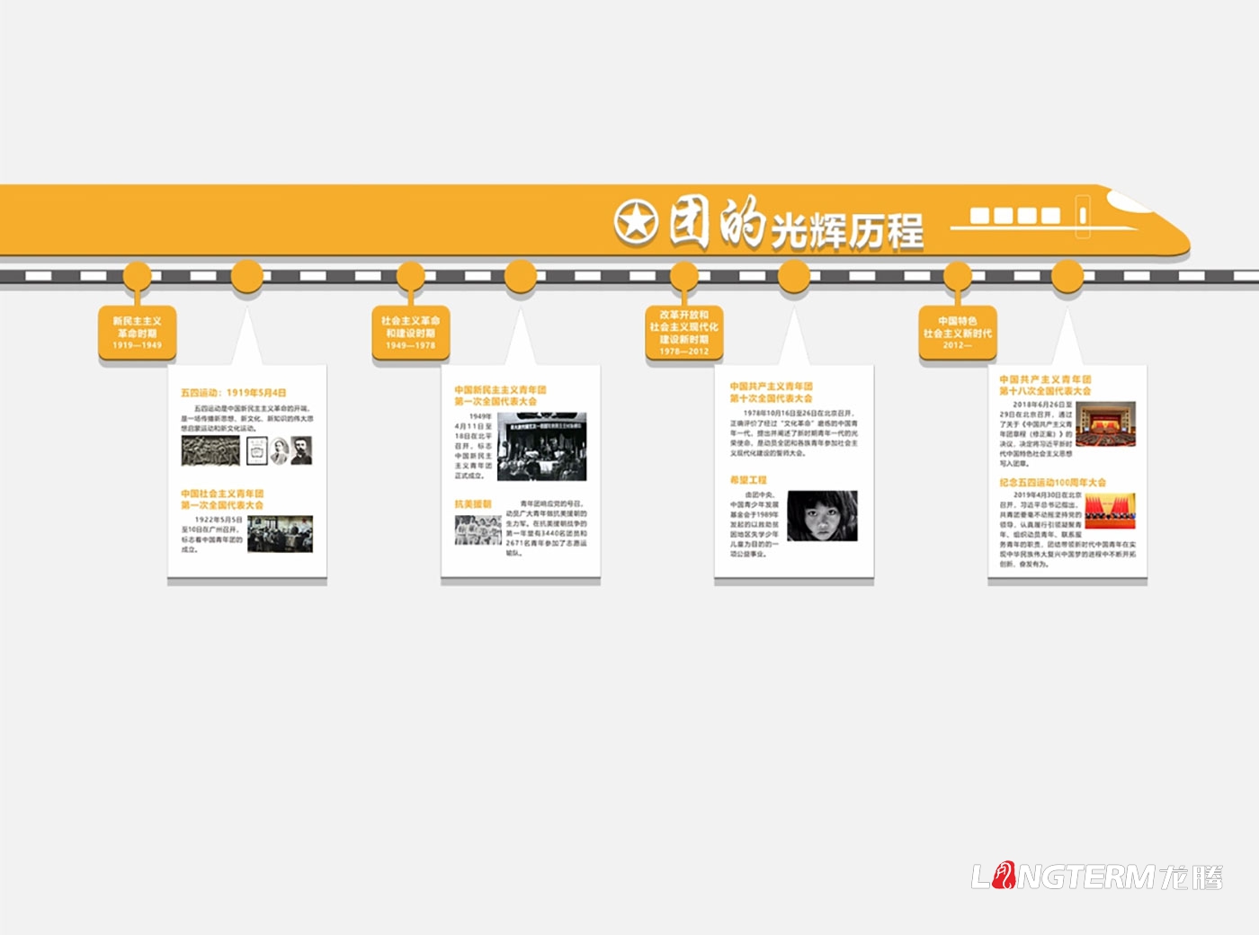 成都市金牛區(qū)團委機關(guān)文化墻打造_團委辦公室文化氛圍設(shè)計及制作